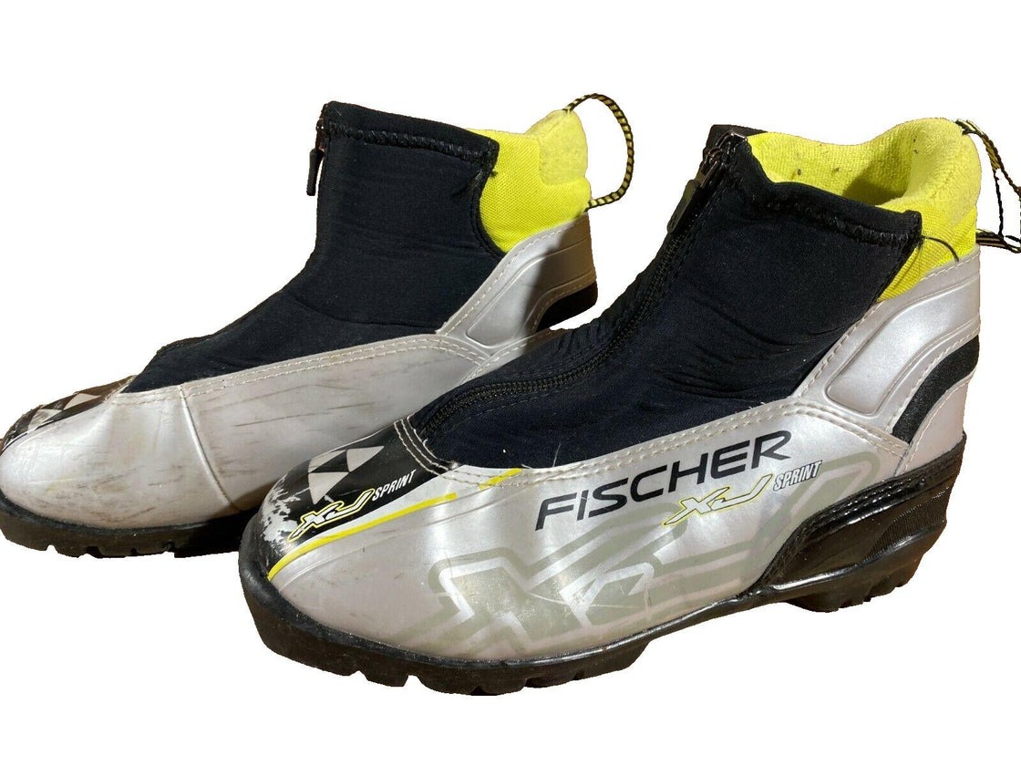 Fischer XJ Sprint Cross Country Ski Boots Size EU37 for NNN Binding 1538