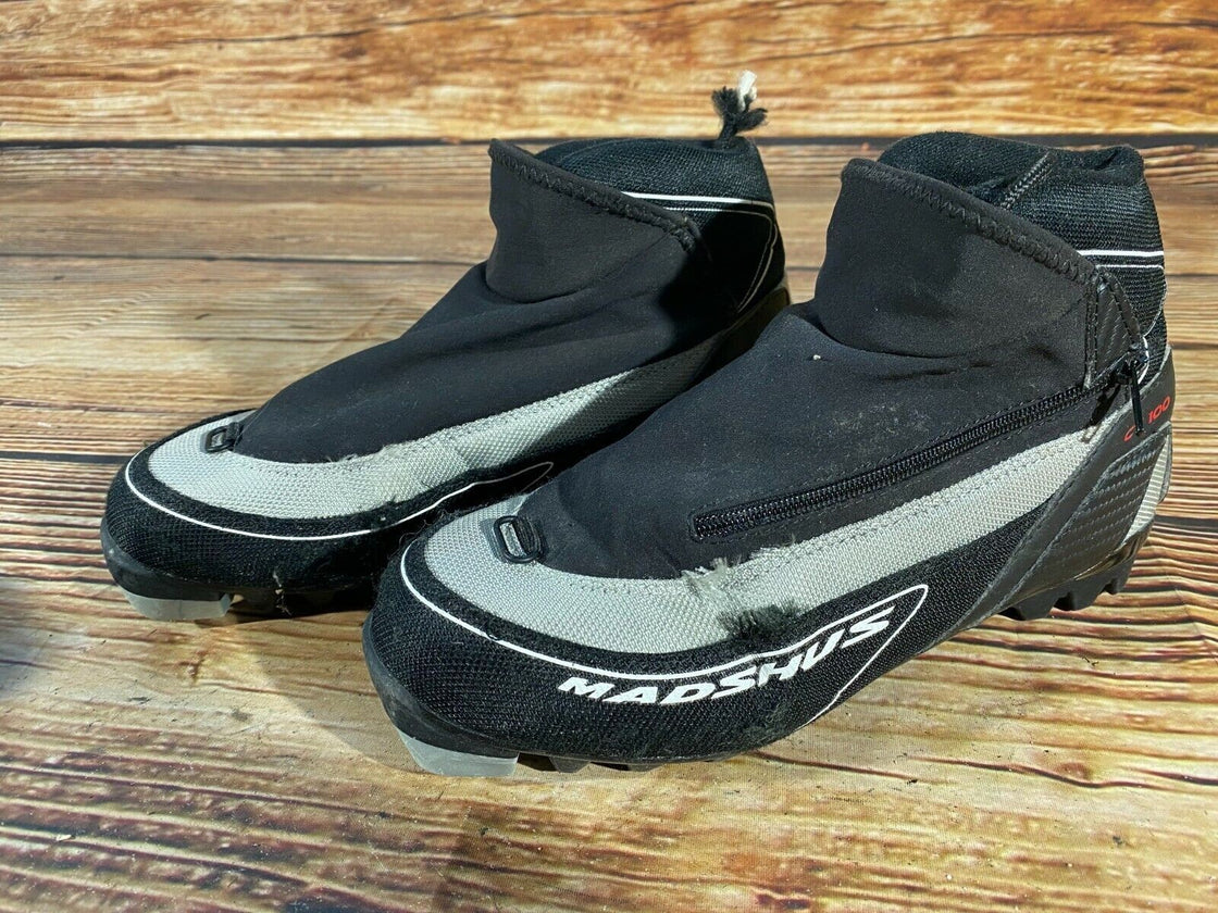 Madshus CT100 Nordic Cross Country Ski Boots Size EU38 US5.5 NNN bindings 2695