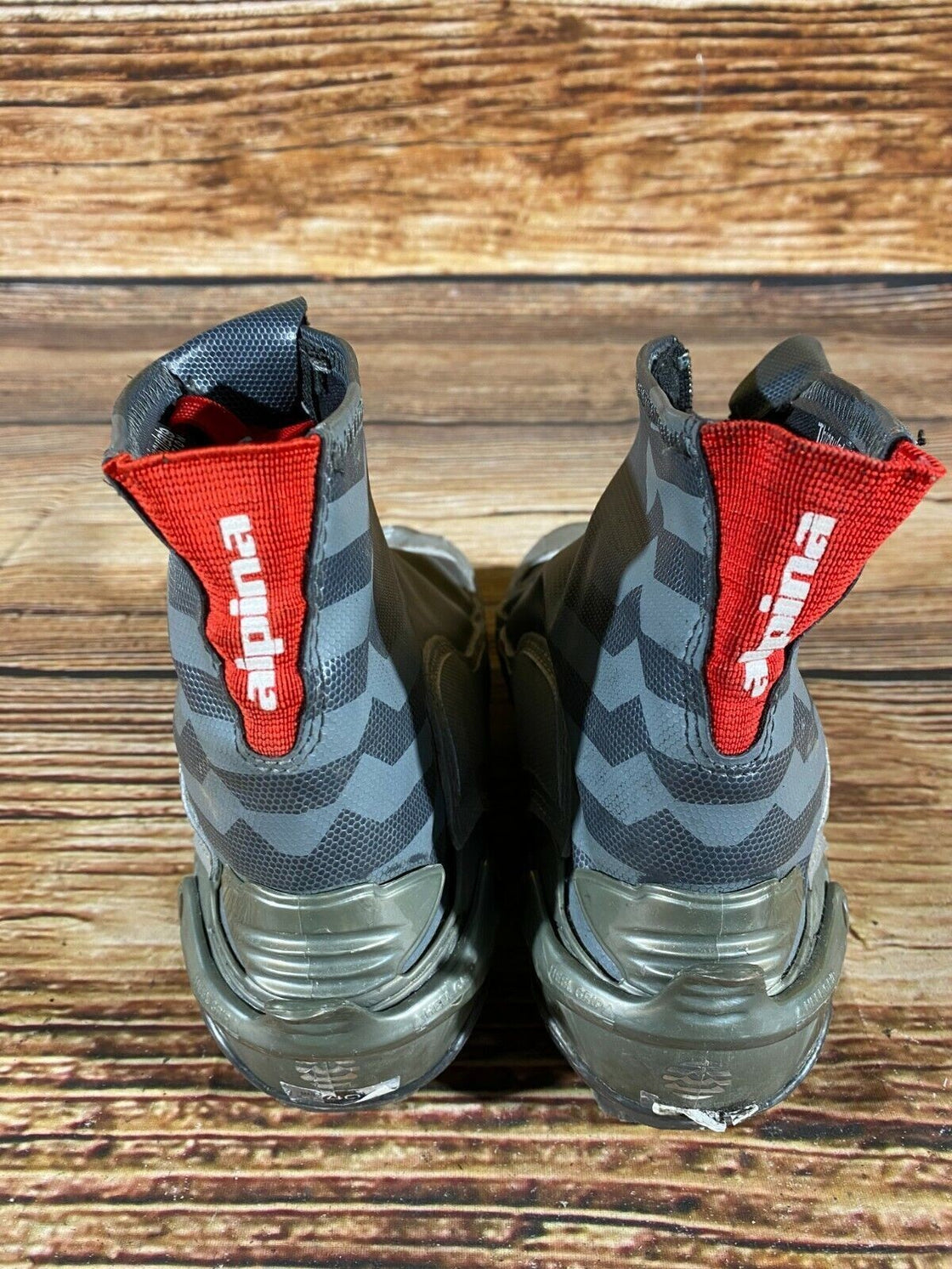 Alpina SCL Sport Nordic Cross Country Ski Boots Size EU40 US7.5 NNN bindings 985