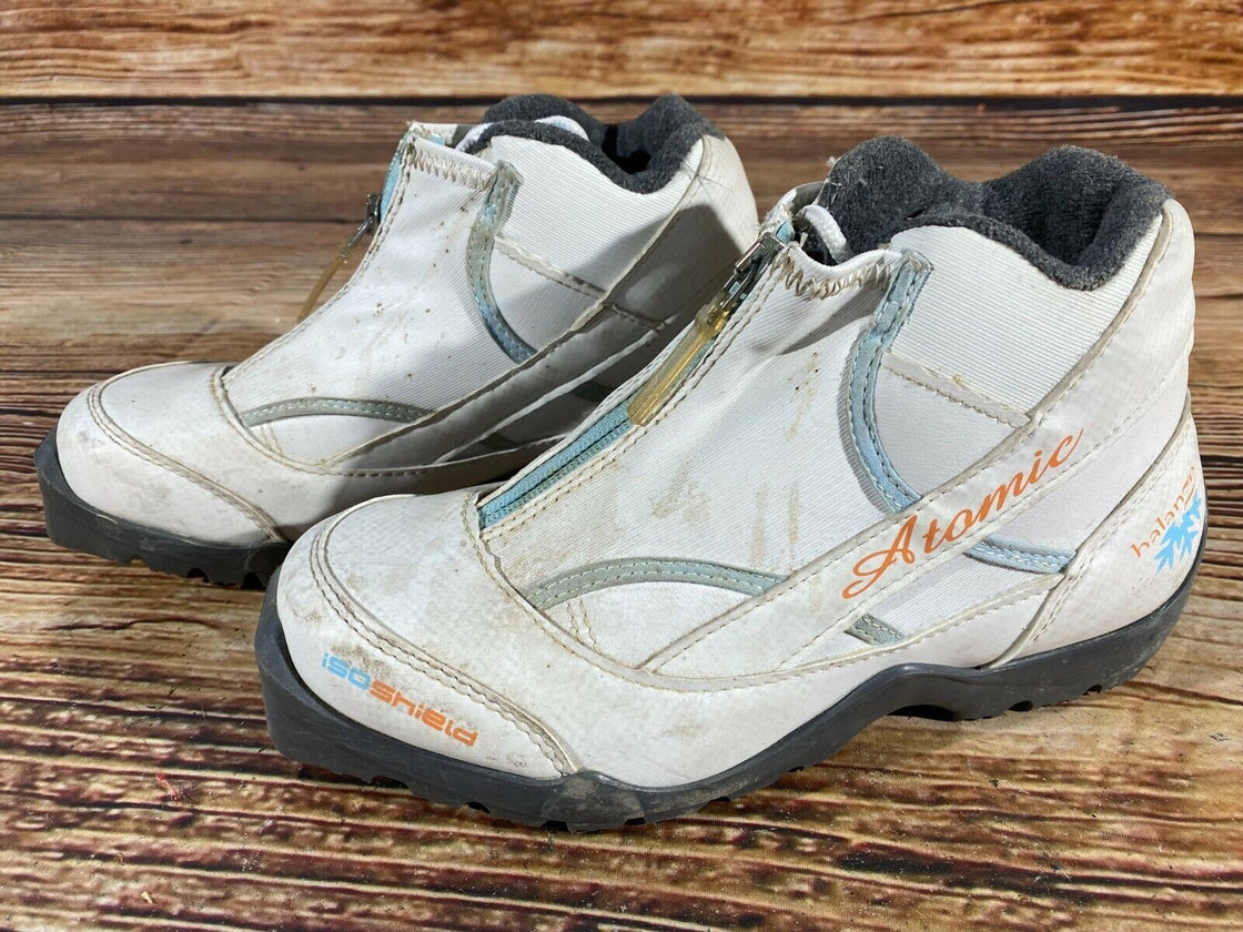Atomic Balance Nordic Cross Country Ski Boots Size EU38 US6 SNS profil 1495