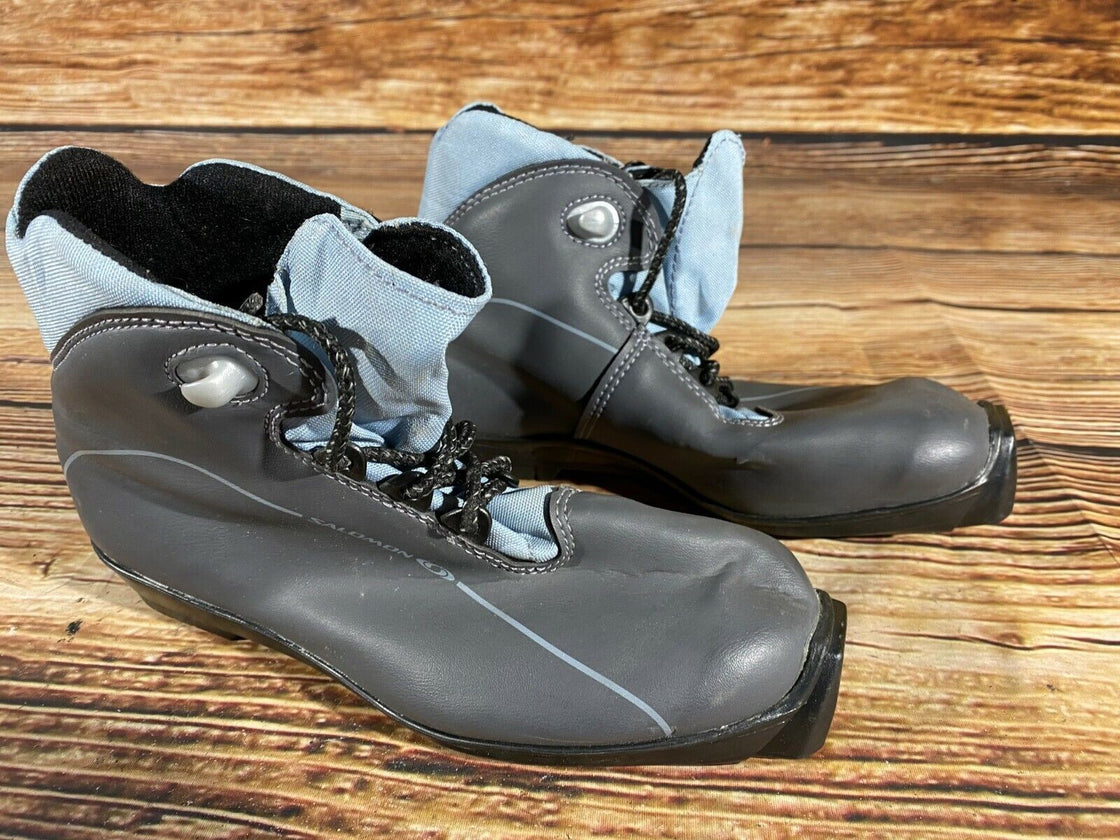 SALOMON Nordic Cross Country Ski Boots Size EU37 US5 SNS profil 2214