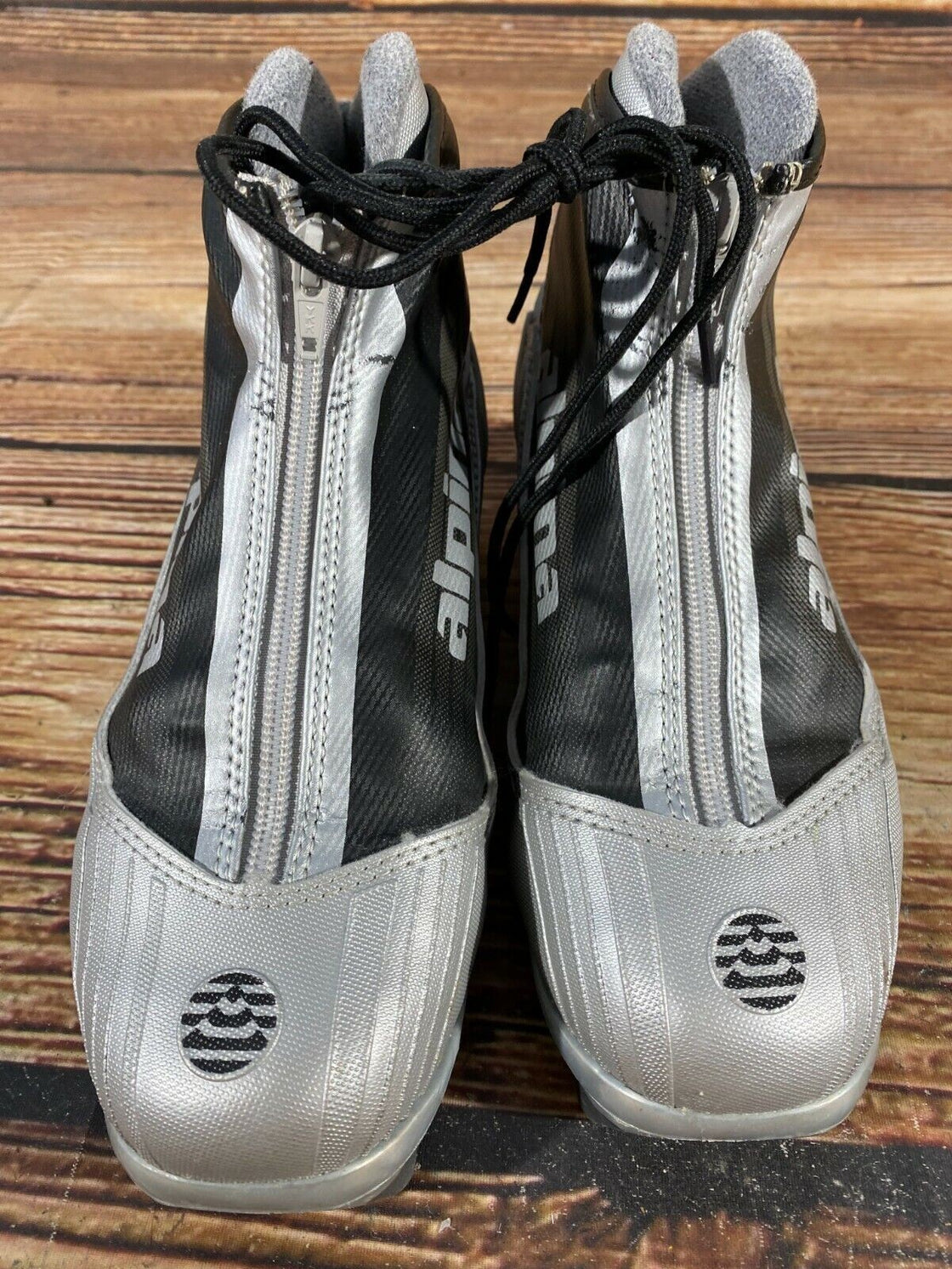 Alpina SP20L Nordic Cross Country Ski Boots Size EU37 US5 NNN bindings 2926