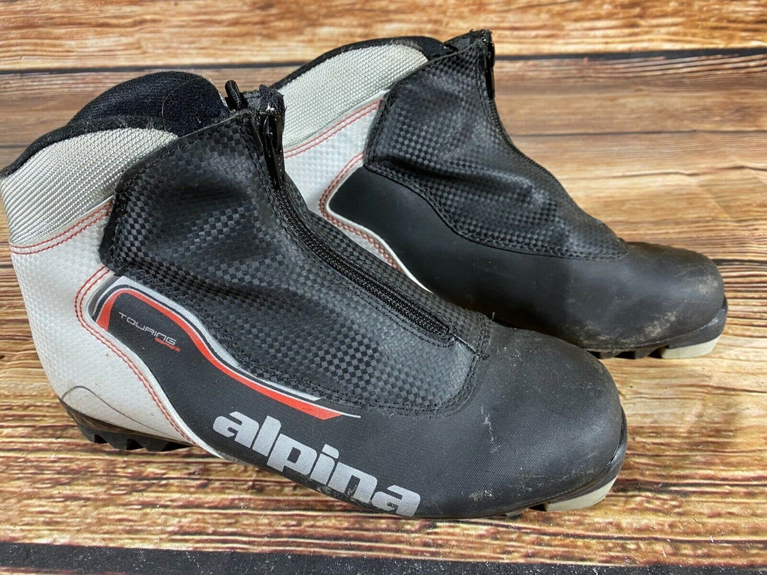 Alpina Touring Nordic Cross Country Ski Boots Size EU40 US7.5 NNN 2920