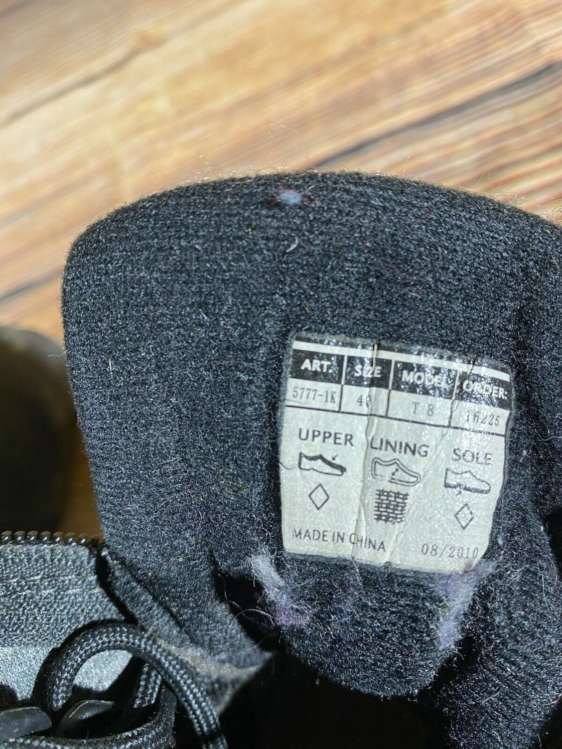 Alpina Touring Nordic Cross Country Ski Boots Size EU40 US7.5 NNN 2920