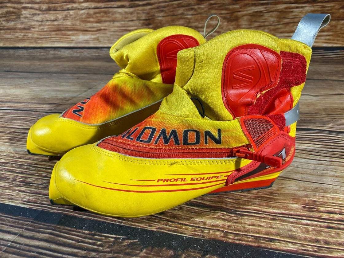 SALOMON Equipe 9.1 Cross Country Ski Boots Size EU37 1/3 US5.5 SNS profil 2019