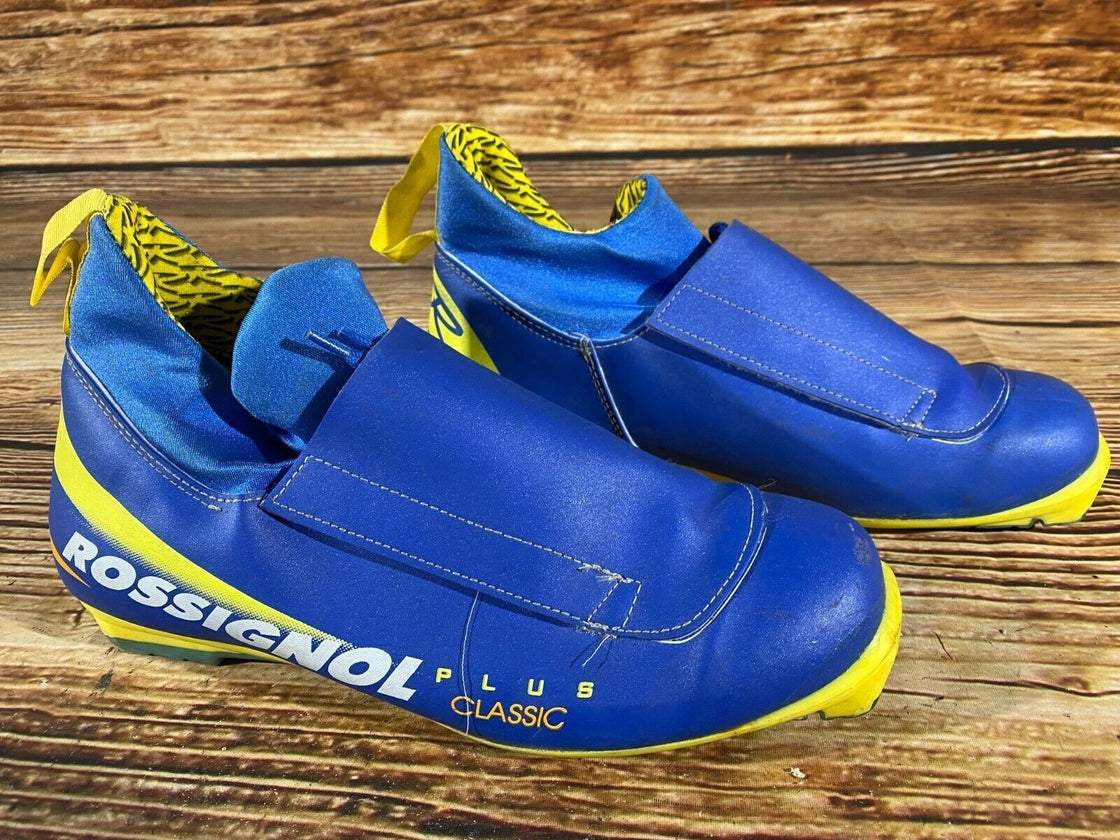 Rossignol Plus Classic Nordic Cross Country Ski Boots Size EU42 US9 NNN 2507