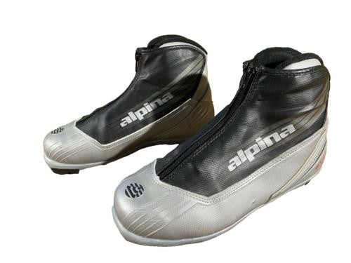 Alpina ST25 Nordic Cross Country Ski Boots Size EU39 US7 NNN bindings 2953
