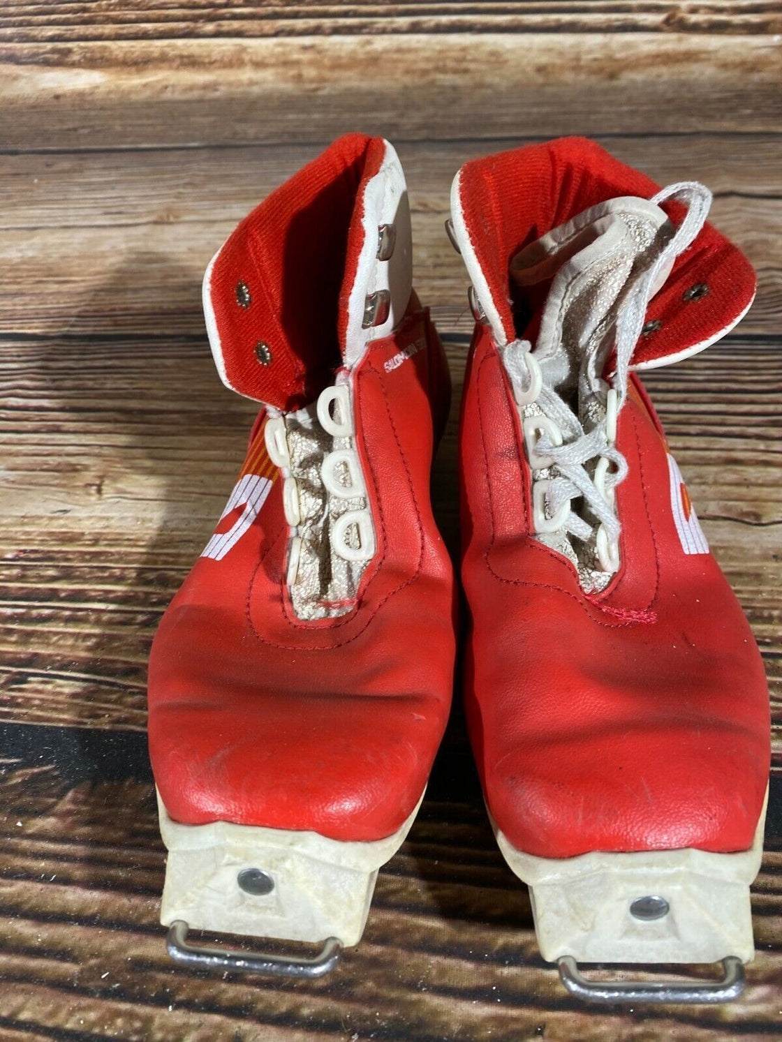 SALOMON SR101 Nordic Cross Country Ski Boots EU35 US3.5 Old SNS profile 1214