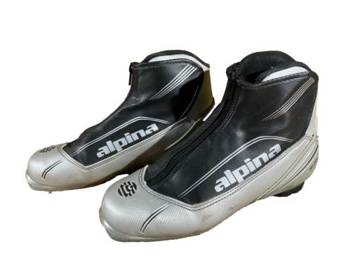 Alpina SP20L Nordic Cross Country Ski Boots Size EU39 US7 NNN bindings 944