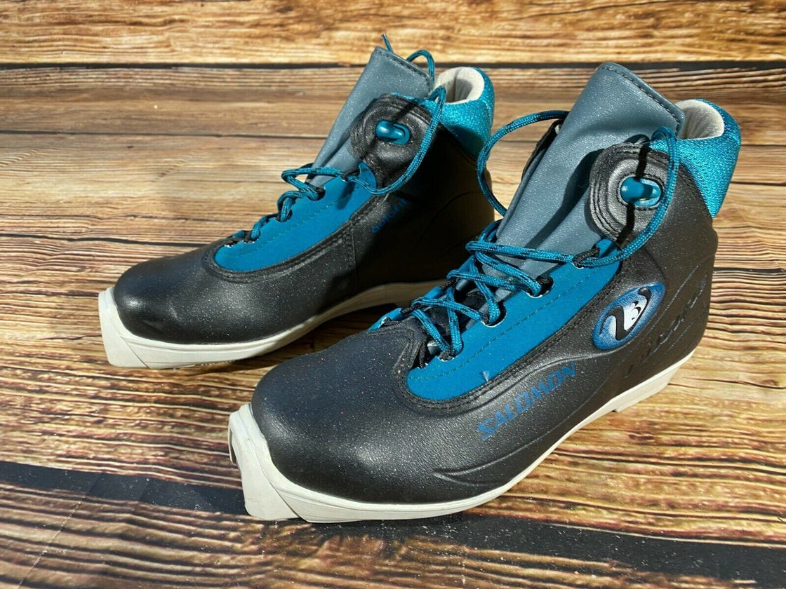 SALOMON Vitane 3 Nordic Cross Country Ski Boots Size EU37 US5.5 SNS profil 2084