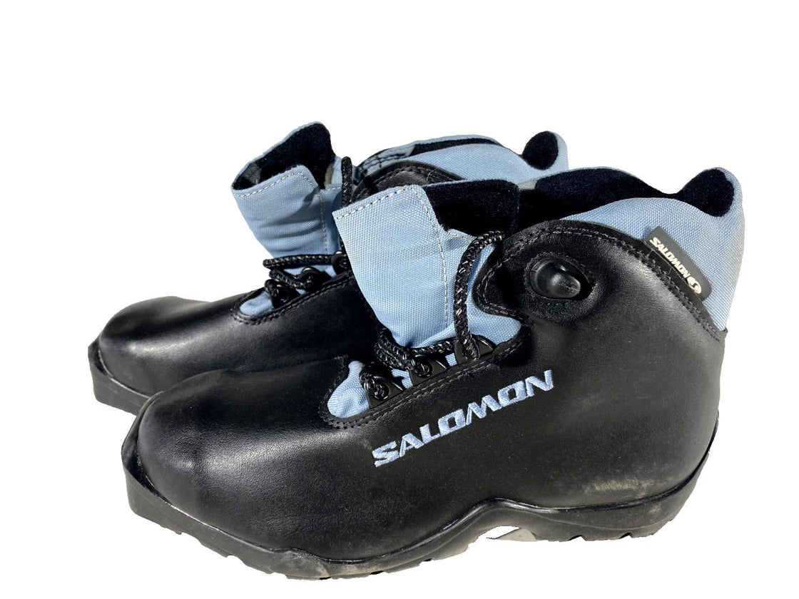 Salomon Classic Nordic Cross Country Ski Boots Size EU38 US6.5 SNS Profil 2142