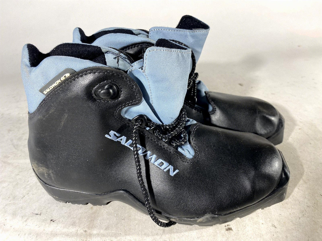 Salomon Classic Nordic Cross Country Ski Boots Size EU38 US6.5 SNS Profil 2142