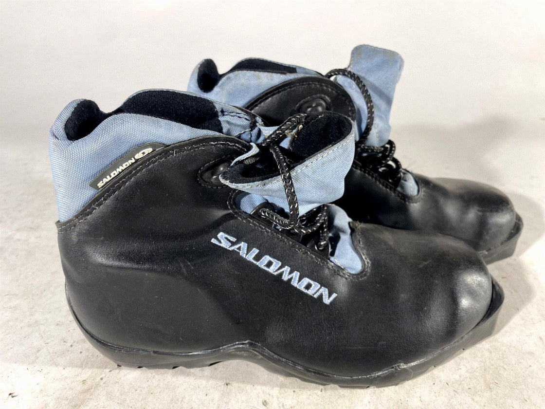 SALOMON Classic Nordic Cross Country Ski Boots Size EU38 US6.5 SNS Profil 2143