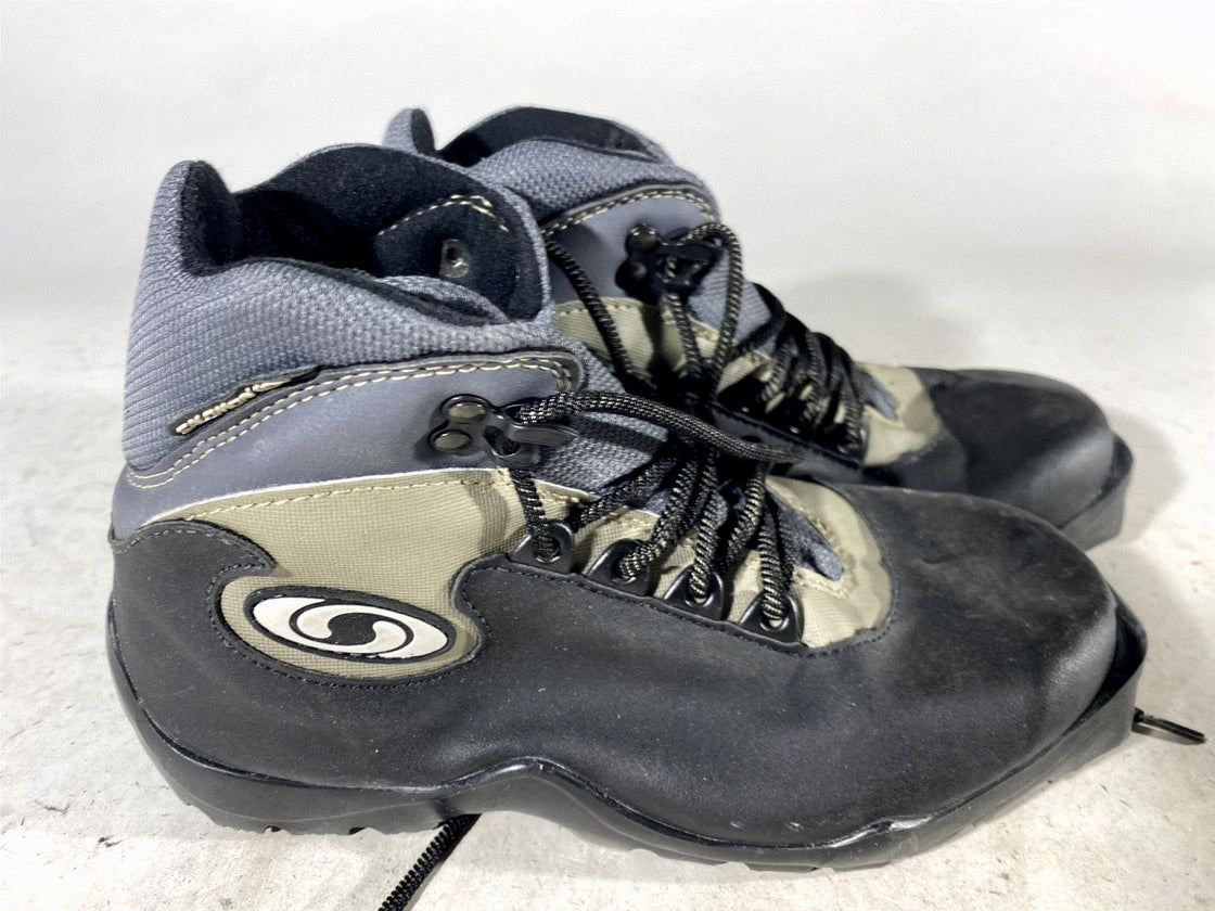 SALOMON Classic Nordic Cross Country Ski Boots Size EU37 US5.5 SNS Profil 2003