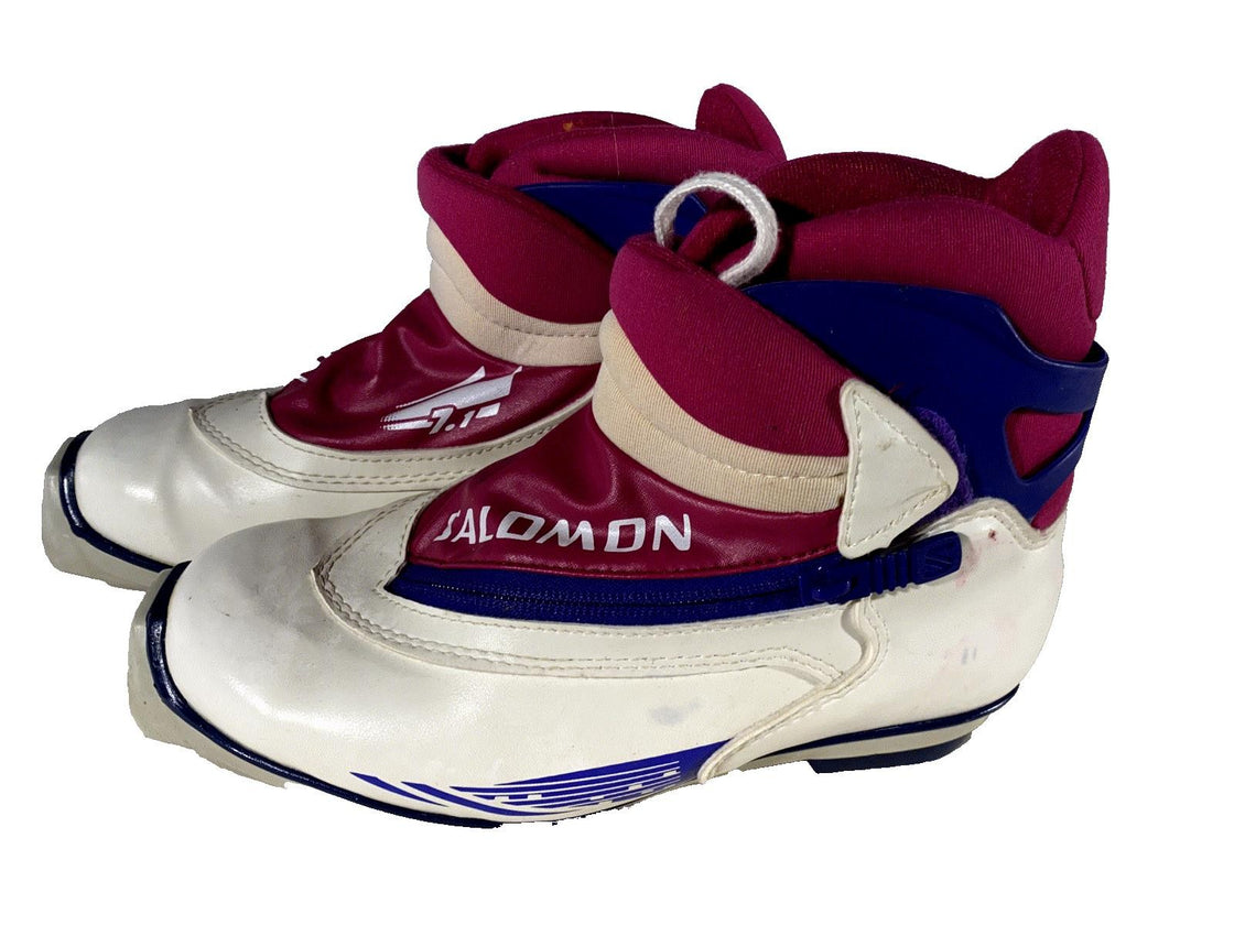 SALOMON Vitane Combi Cross Country Ski Boots Size EU38 US5.5 SNS Profil 2212