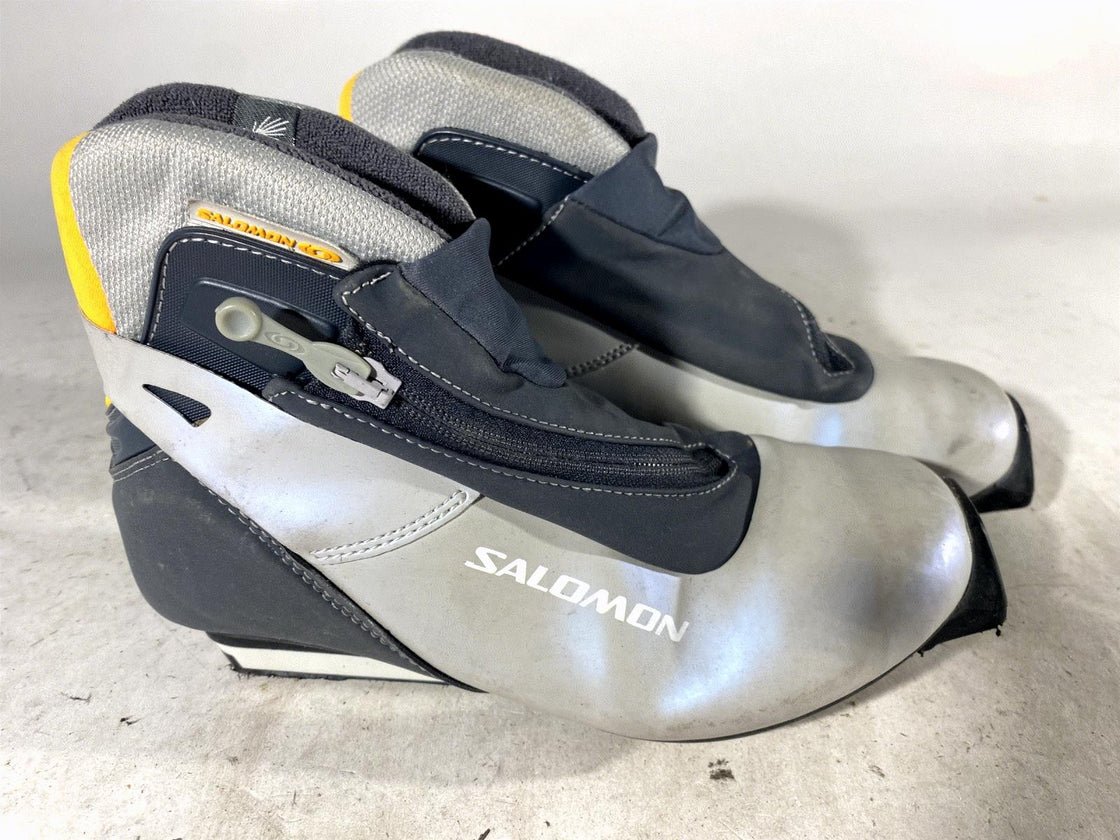 Salomon Classic Nordic Cross Country Ski Boots Size EU38 US6.5 SNS Profil 2241