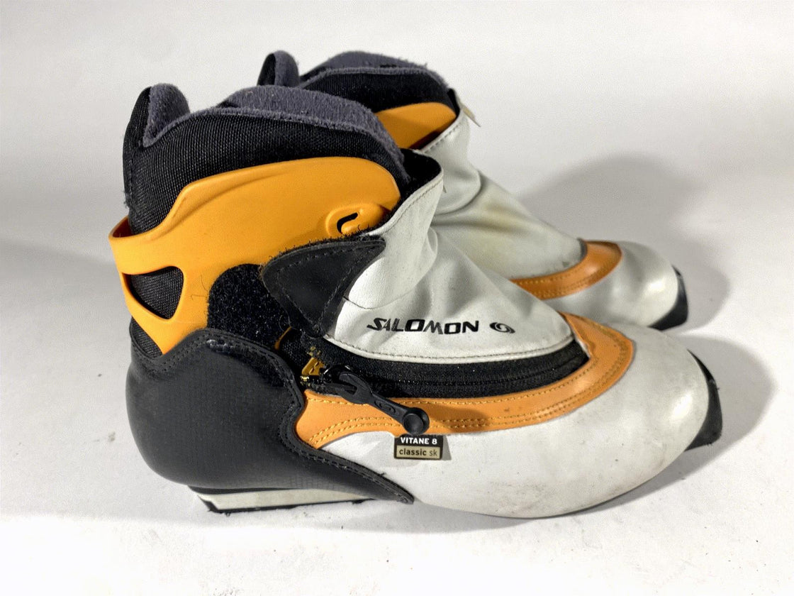 Salomon Classic Nordic Cross Country Ski Boots Size EU38 US6.5 SNS Profil 2424