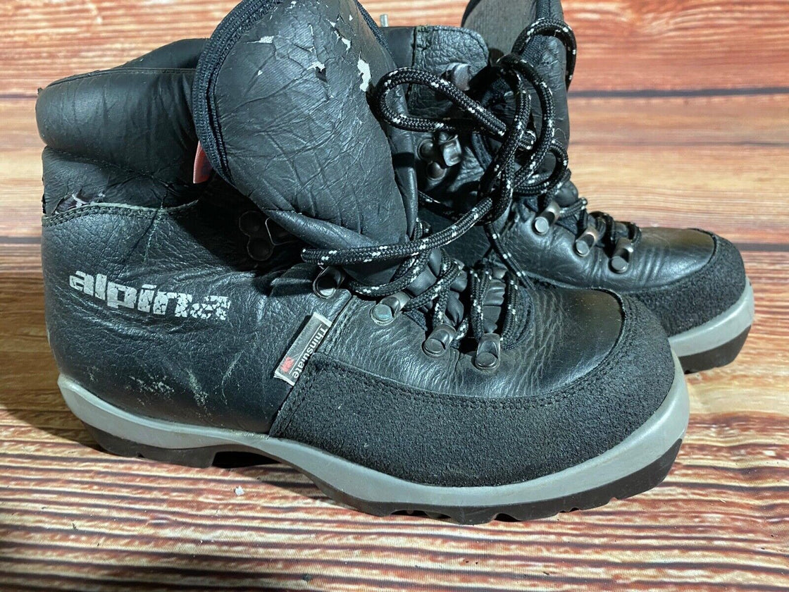 Alpina Back Country Nordic Cross Country Ski Boots Size EU38 US6 NNN BC 1853