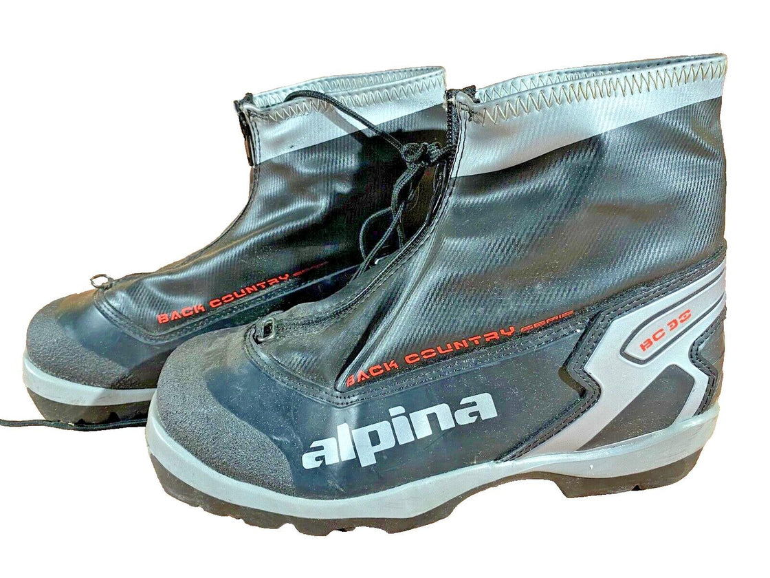 Alpina Back Country Nordic Cross Country Ski Boots Size EU38 US6 NNN BC 1808