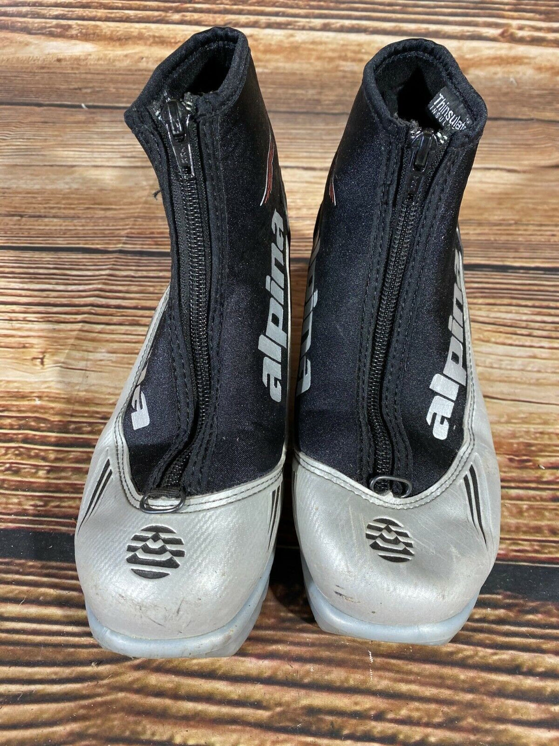 Alpina ST10JR Cross Country Ski Boots Classic Size EU35 US3.5 NNN Rottefella 894
