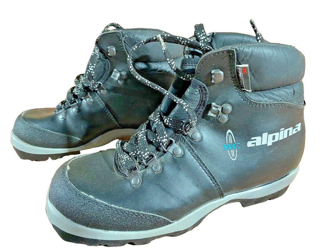 Alpina Back Country Nordic Cross Country Ski Boots Size EU38 US6 NNN BC 1857