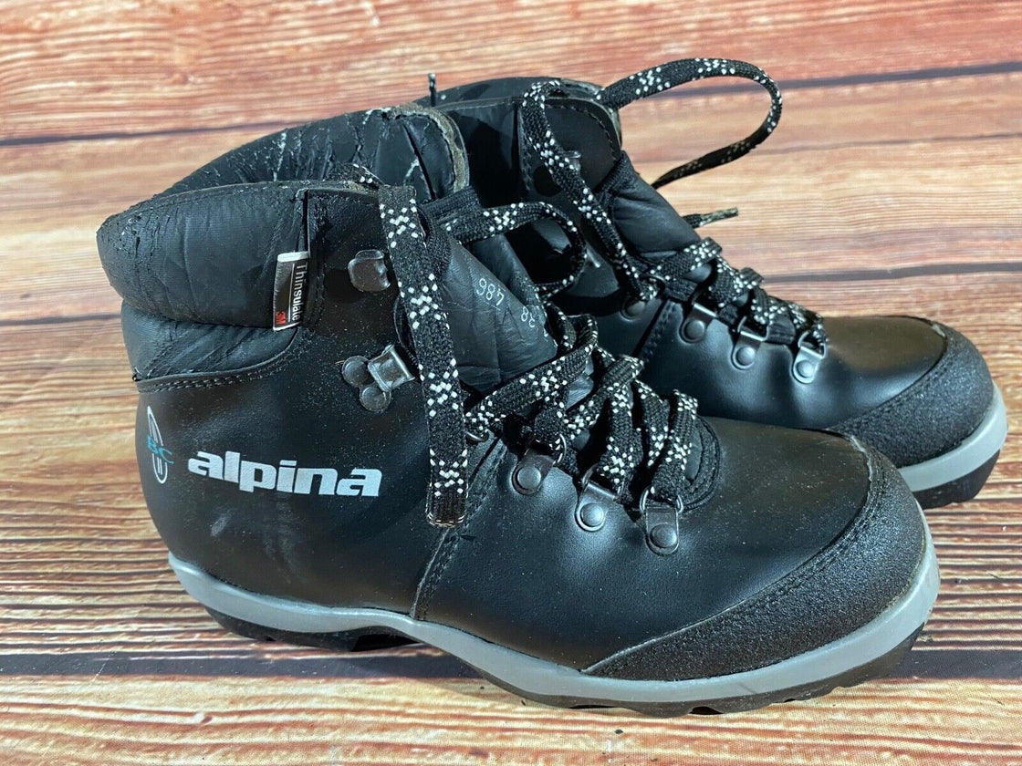 Alpina Back Country Nordic Cross Country Ski Boots Size EU38 US6 NNN BC 1857
