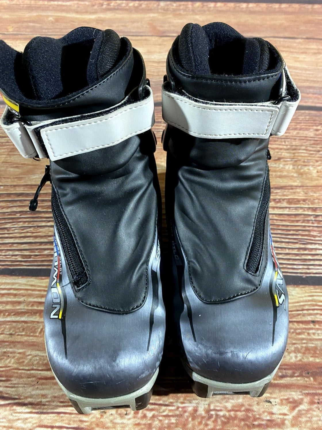 SALOMON R Combi Nordic Cross Country Ski Boots Size EU36 US4 SNS Pilot 2239