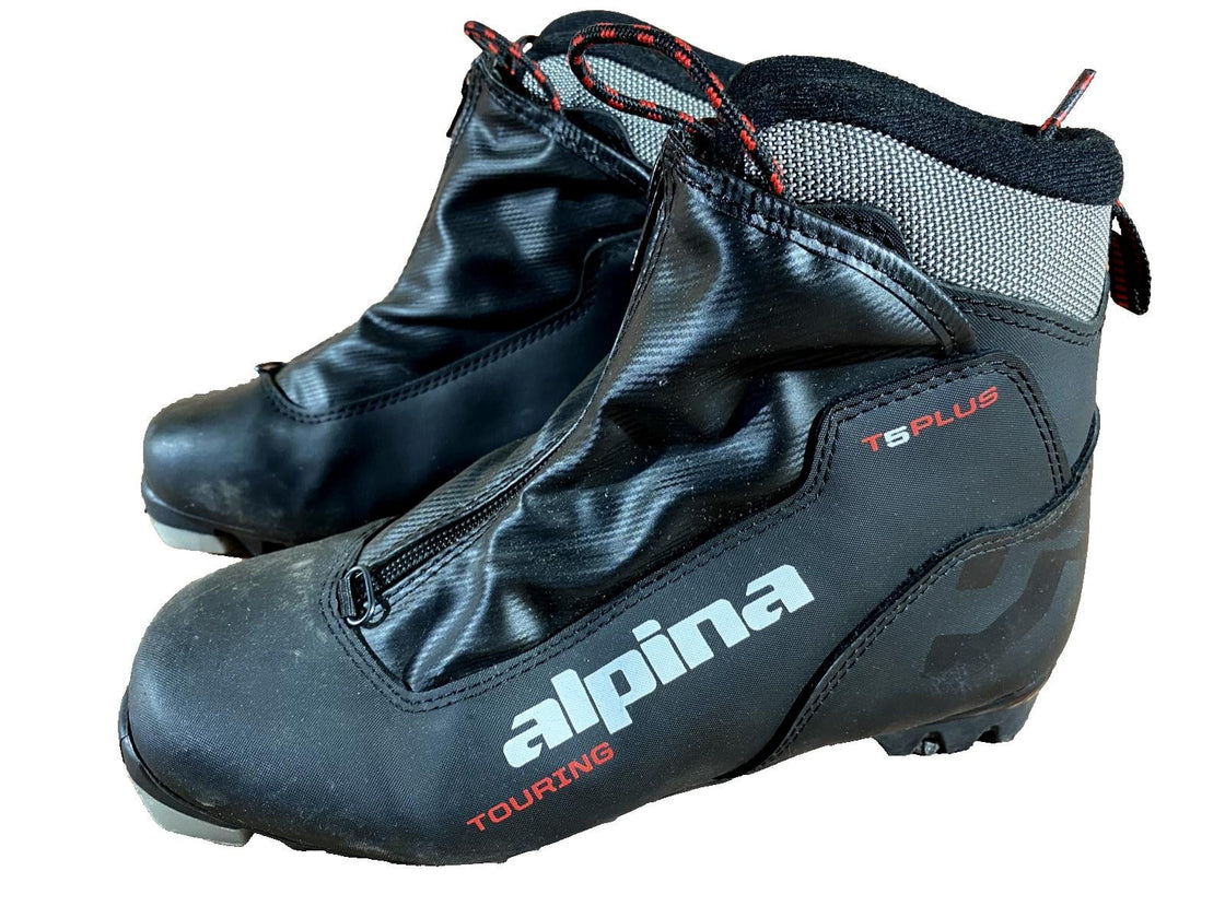 Alpina T5 Plus Nordic Cross Country Ski Boots Size EU38 US6 for NNN 1059