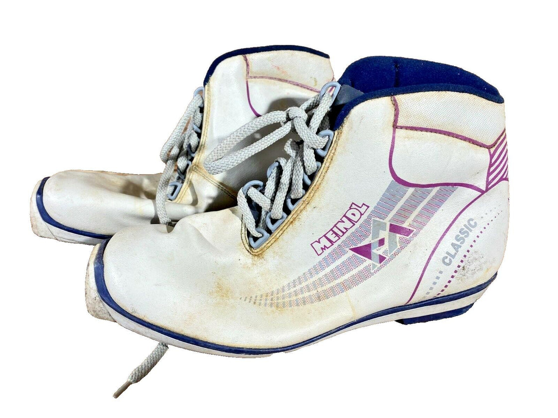 Meindl Classic Nordic Cross Country Ski Boots Size EU41 US8 SNS Profil 1323