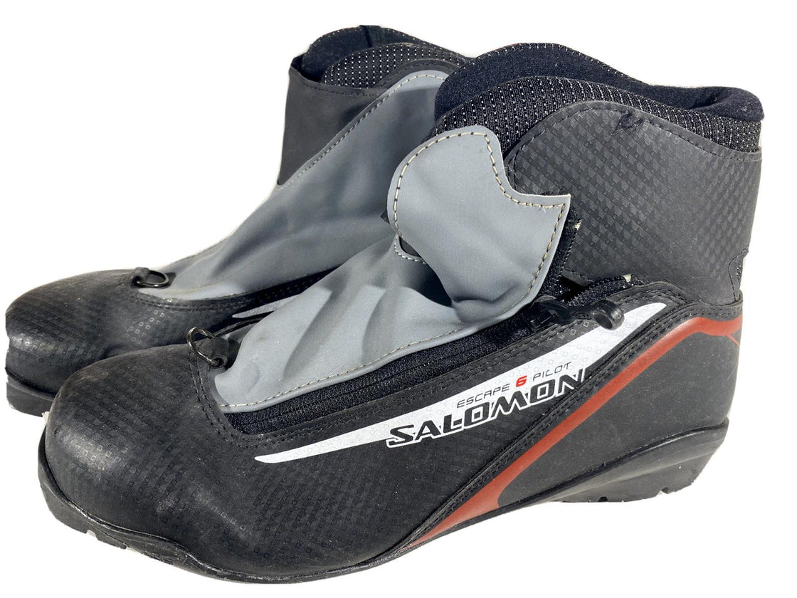 SALOMON Escape Nordic Cross Country Ski Boots Size EU42 US8.5 SNS Pilot 2122