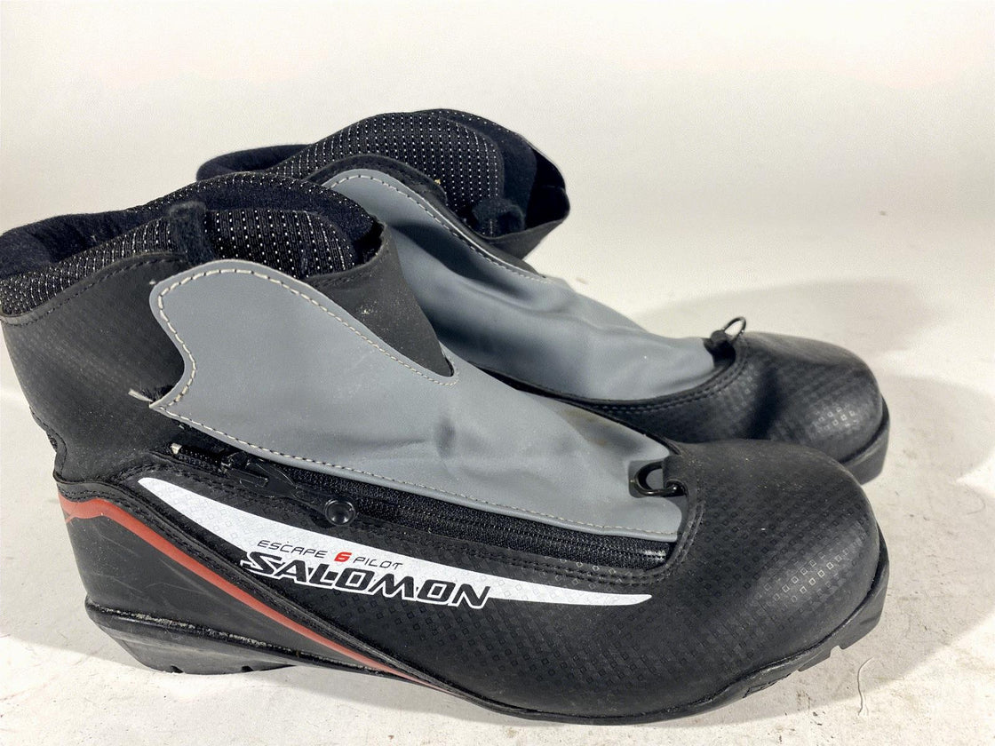 SALOMON Escape Nordic Cross Country Ski Boots Size EU42 US8.5 SNS Pilot 2122