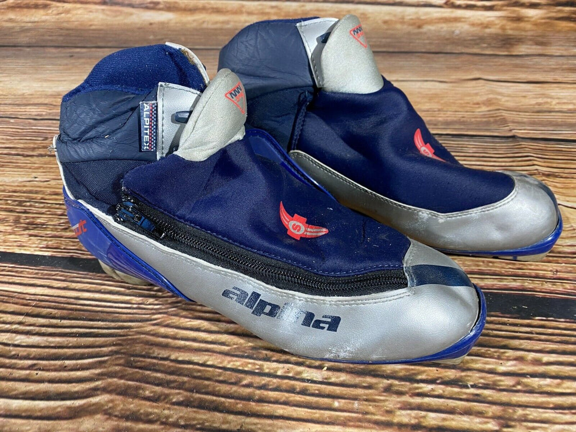 Alpina 314 Sport Nordic Cross Country Ski Boots Size EU41 US8 for NNN 3145