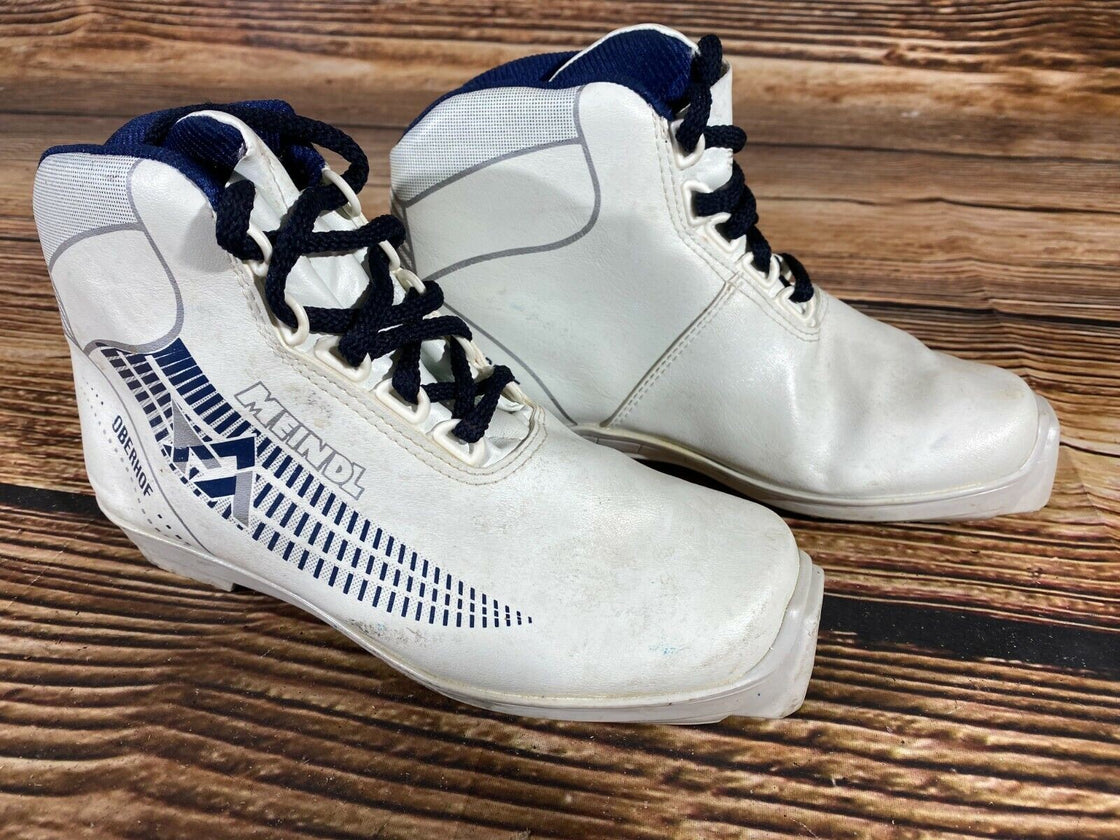 Meindl Oberhof Nordic Cross Country Ski Boots Size EU38 US6 SNS Profil 1330