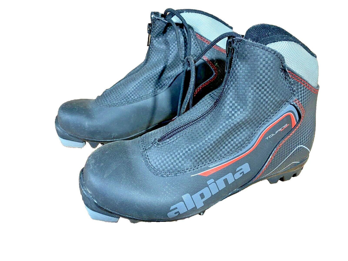 Alpina Touring Cross Country Nordic Ski Boots Size EU38 US6 NNN 3033