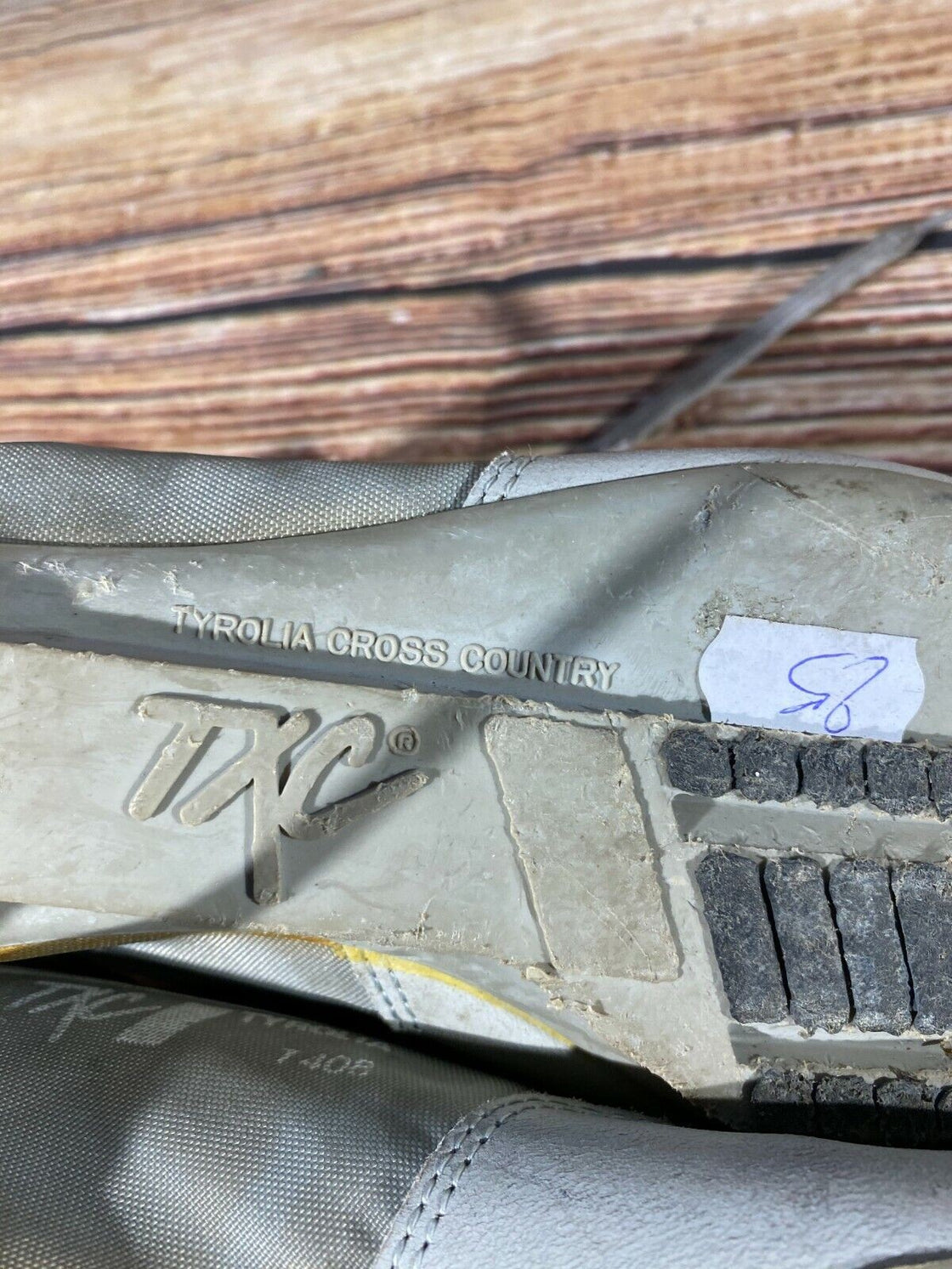 TYROLIA T408 Vintage Nordic Cross Country Ski Boots EU39, US 7 TXC Bindings 1267