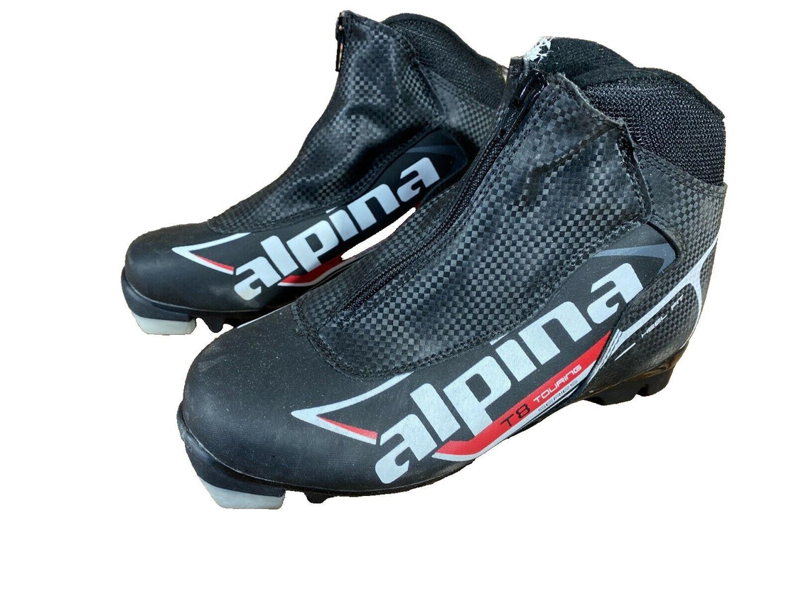 Alpina T8 Touring Nordic Cross Country Ski Boots Size EU36 US4.5 NNN 3122