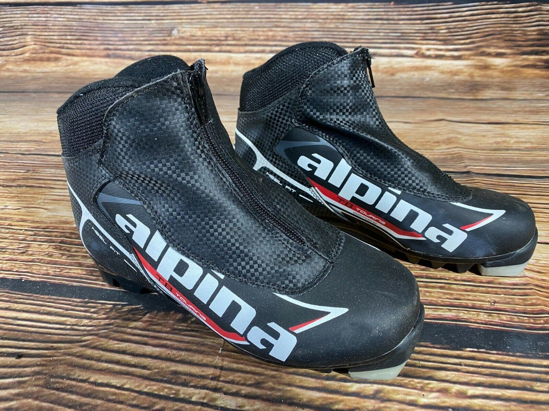 Alpina T8 Touring Nordic Cross Country Ski Boots Size EU36 US4.5 NNN 3122