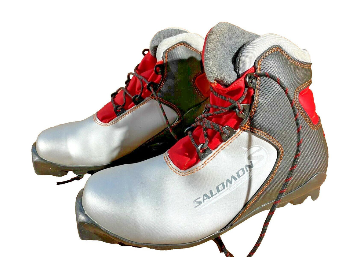 SALOMON Cross Country Ski Boots Size EU37 1/3 US5 SNS Profil 2325