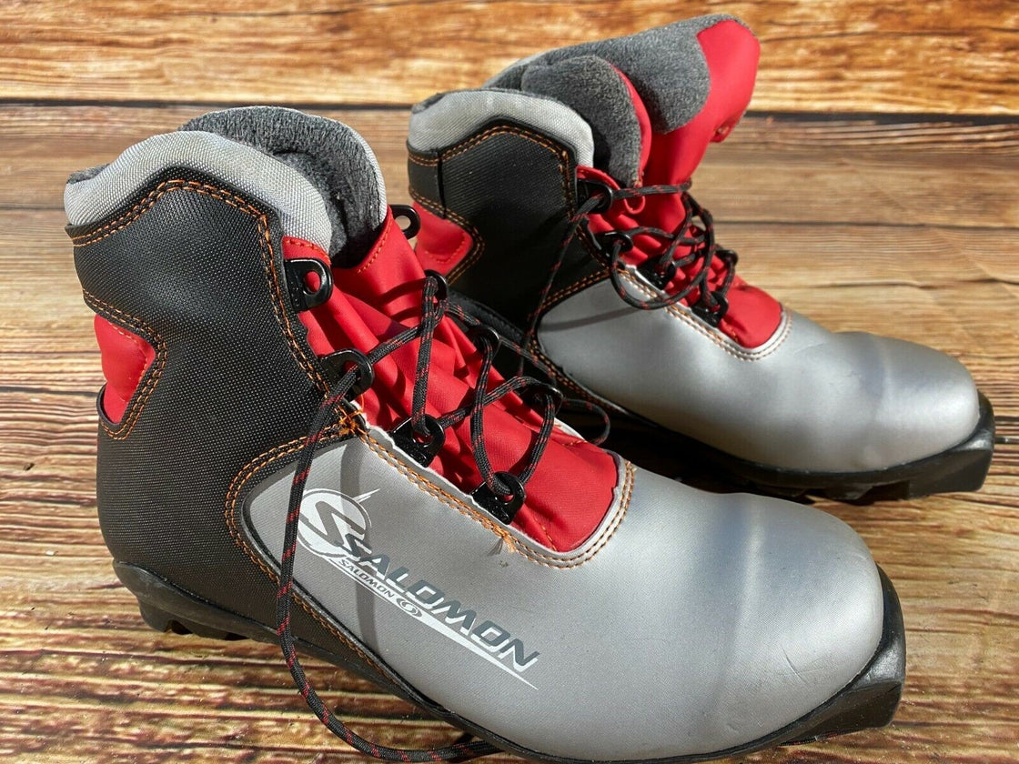 SALOMON Cross Country Ski Boots Size EU37 1/3 US5 SNS Profil 2325