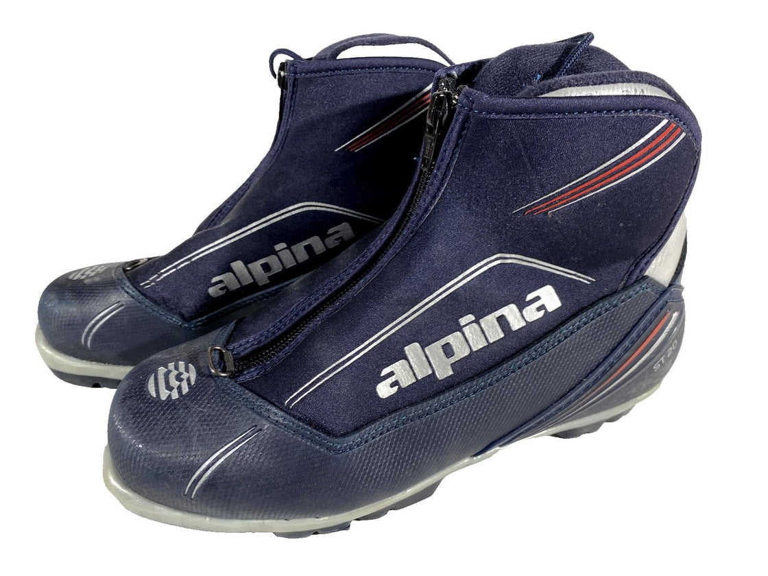 Alpina ST20 Nordic Cross Country Ski Boots Size EU38 US6 for NNN 2835