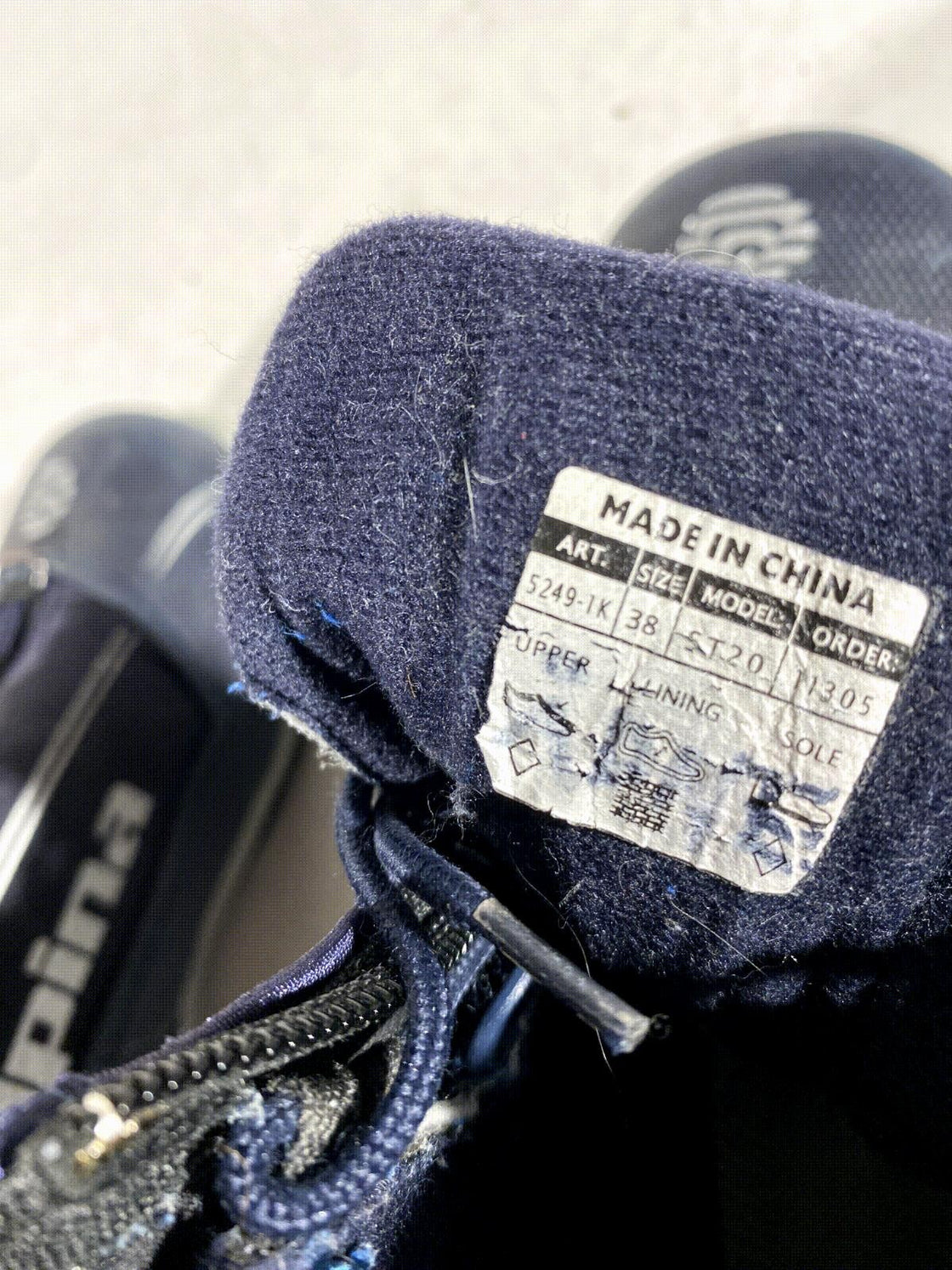 Alpina ST20 Nordic Cross Country Ski Boots Size EU38 US6 for NNN 2835