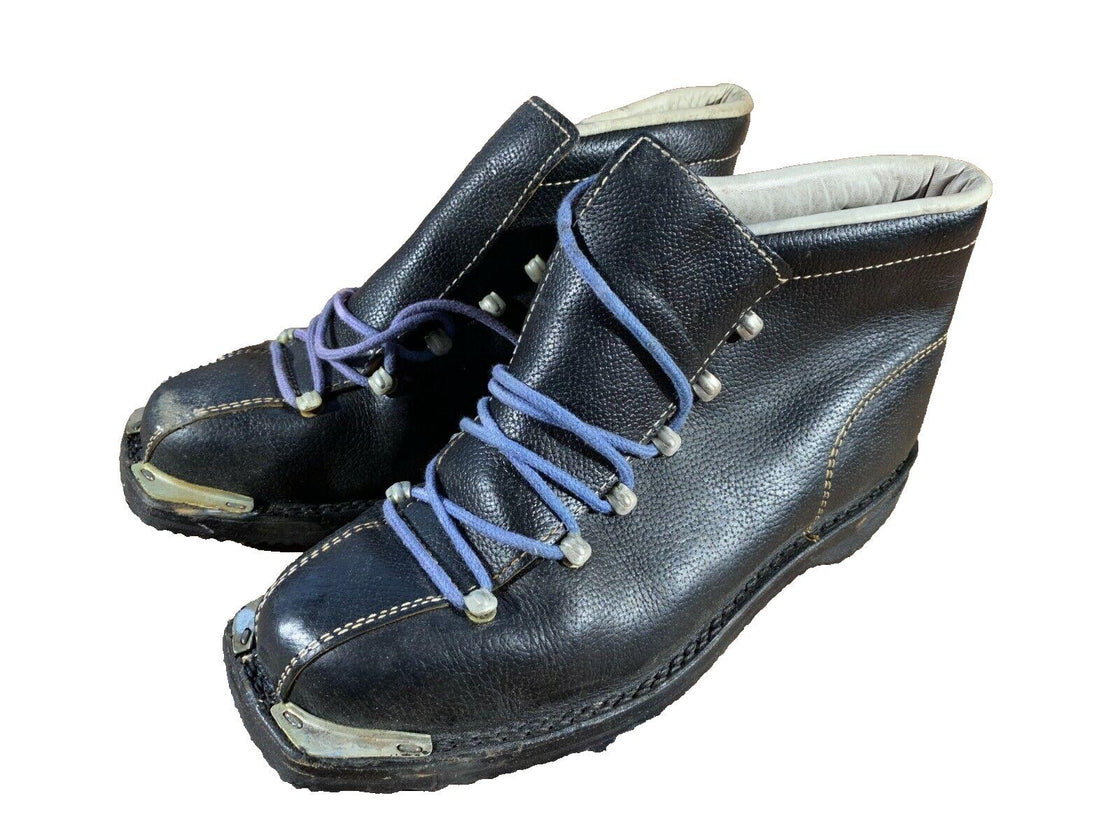 Vintage Nordic Cross Country Ski Boots Kandahar Cable Binding EU41 US7.5 KL17