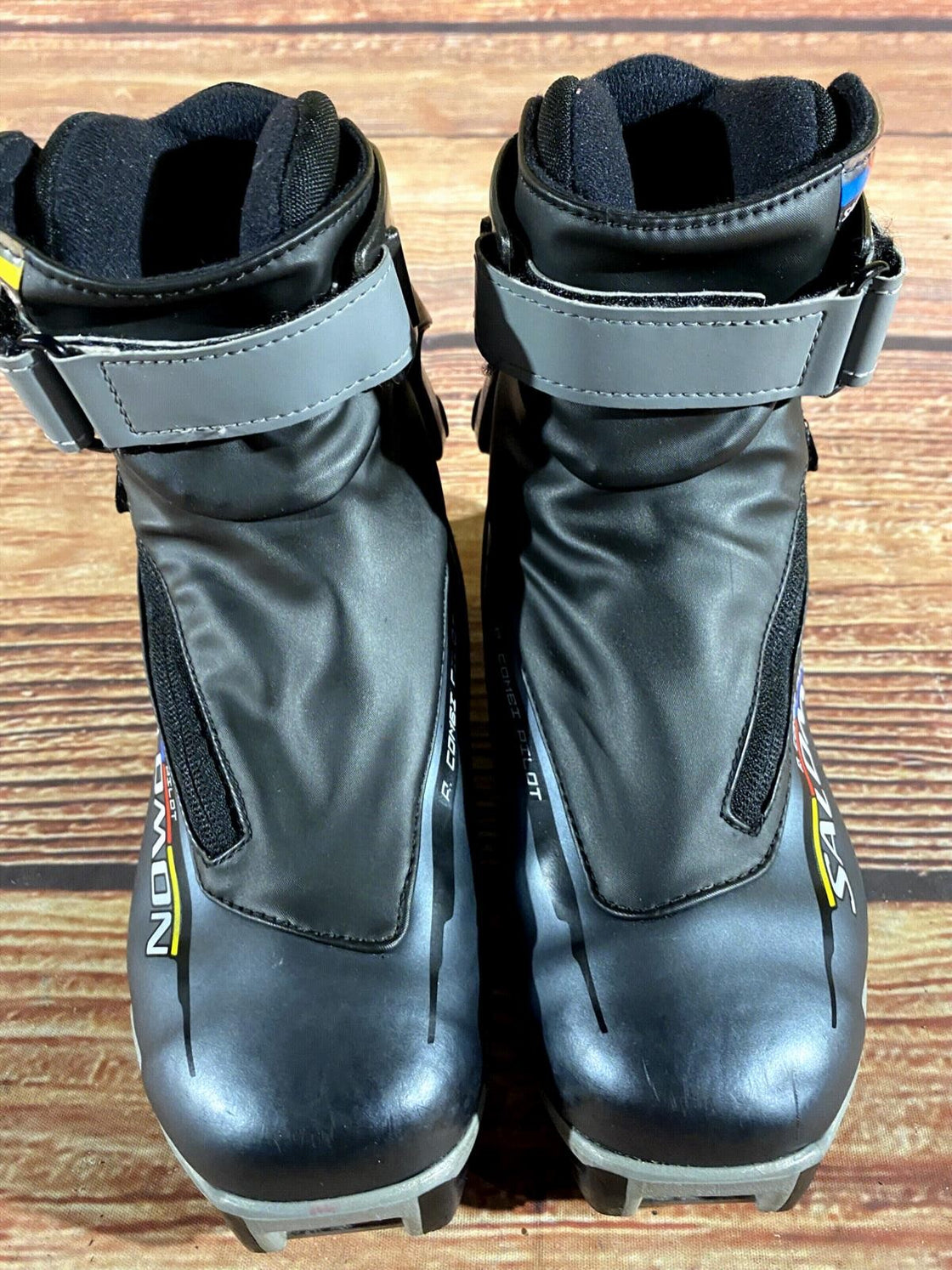 SALOMON Combi Nordic Cross Country Ski Boots Size EU36 2/3 US4.5 SNS Pilot 2238