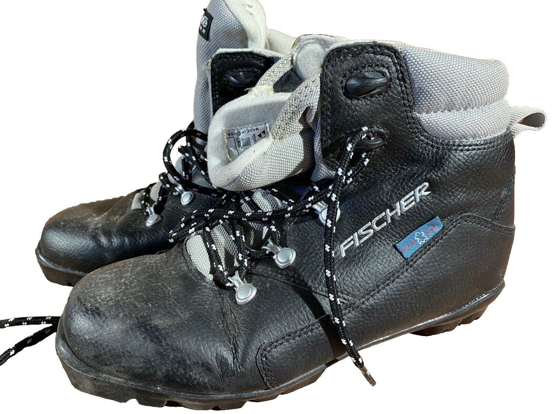 Fischer Nordic Classic Touring Cross Country Ski Boots Size EU40 US7.5 NNN 1464