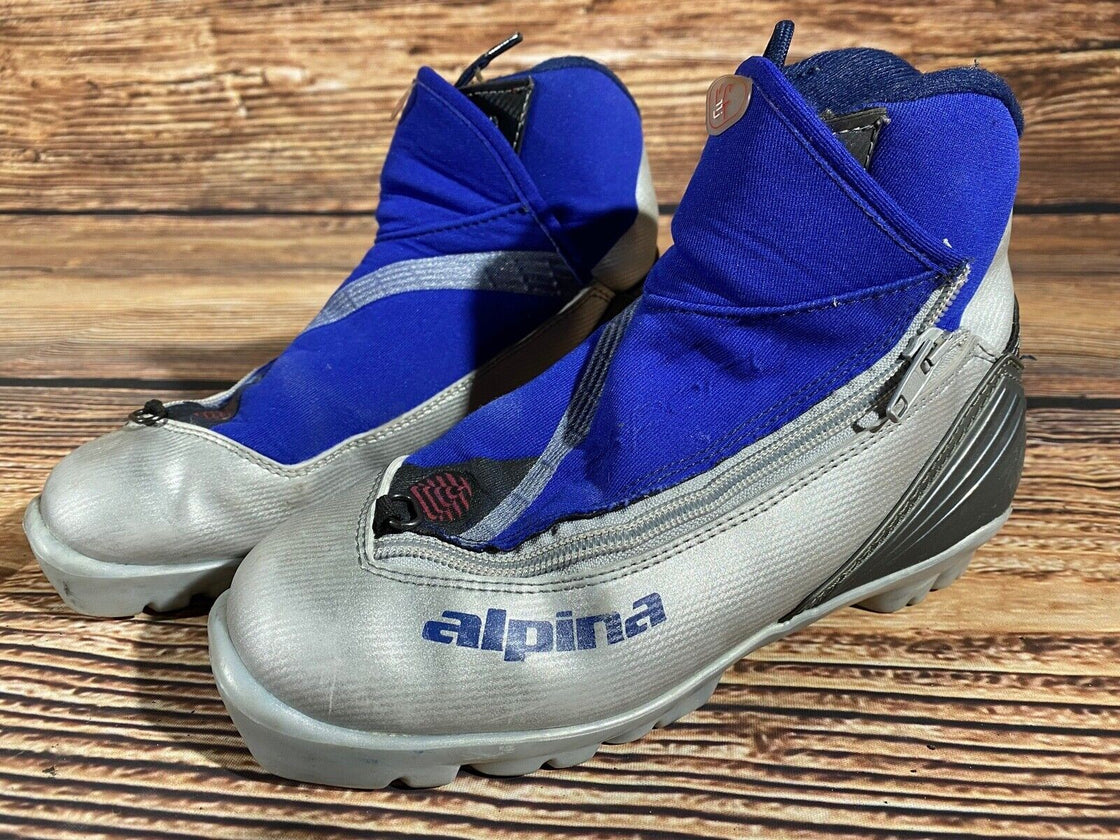 Alpina ST11j Nordic Cross Country Ski Boots Size EU36 US4.5 for NNN 2843