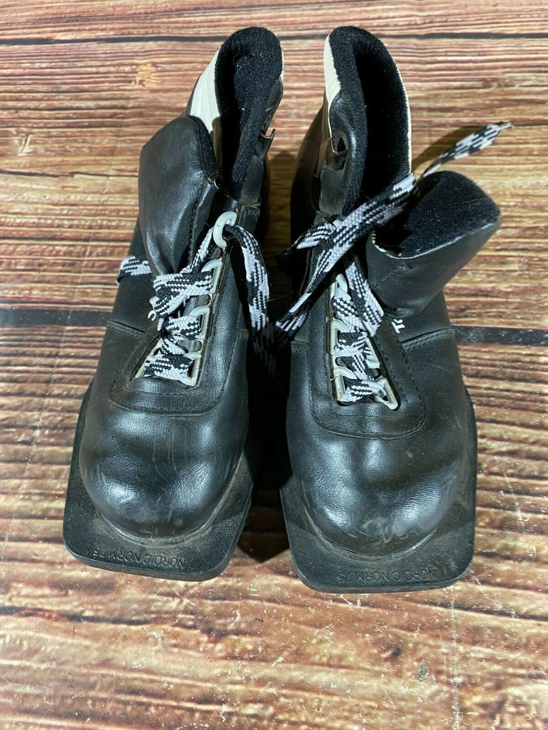Botas Kids Nordic Norm Cross Country Ski Boots Size EU33 US2 NN 75mm 1712