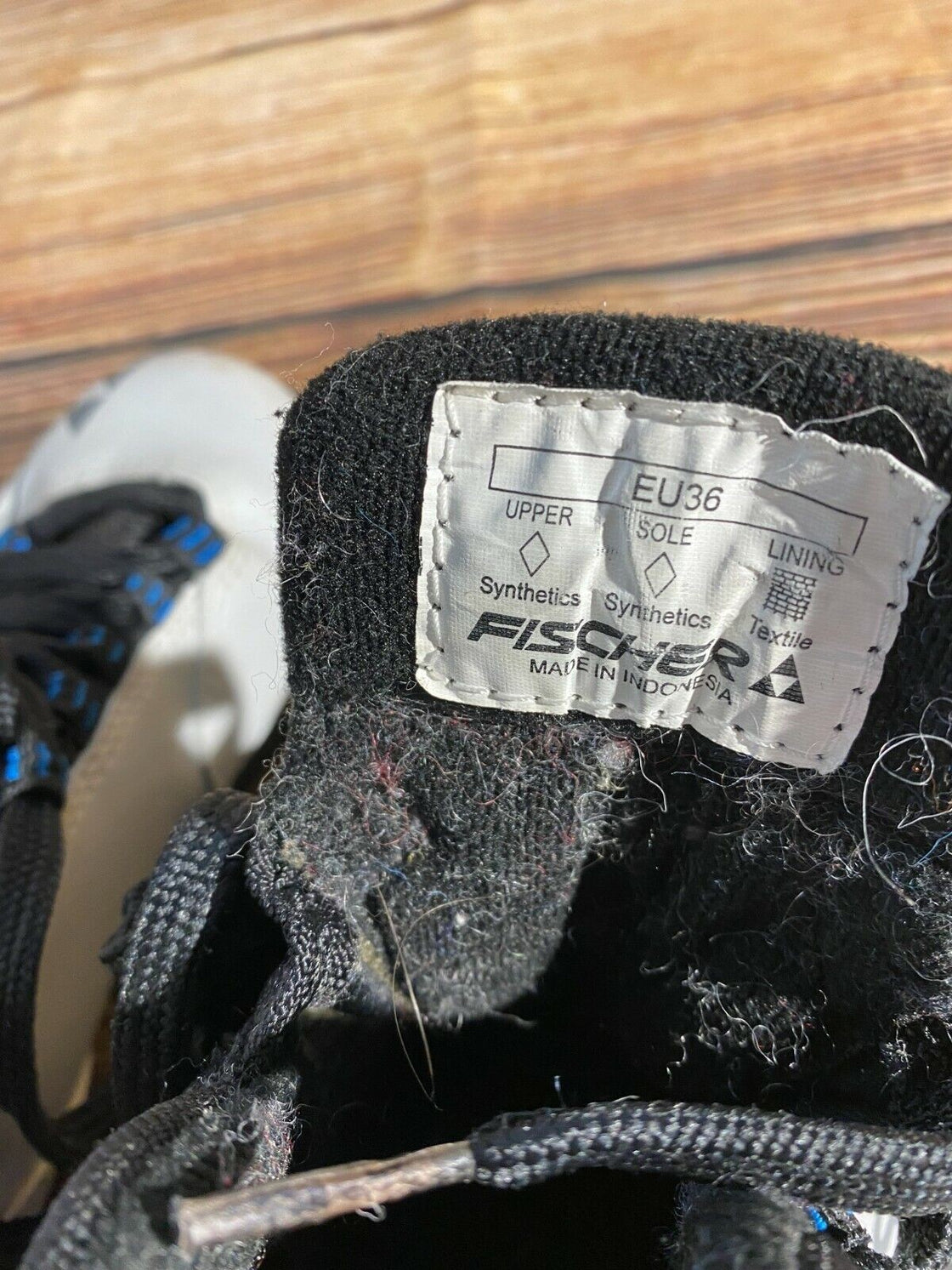 Fischer XC Comfort Cross Country Classic Ski Boots Size EU36 US4.5 NNN 1562