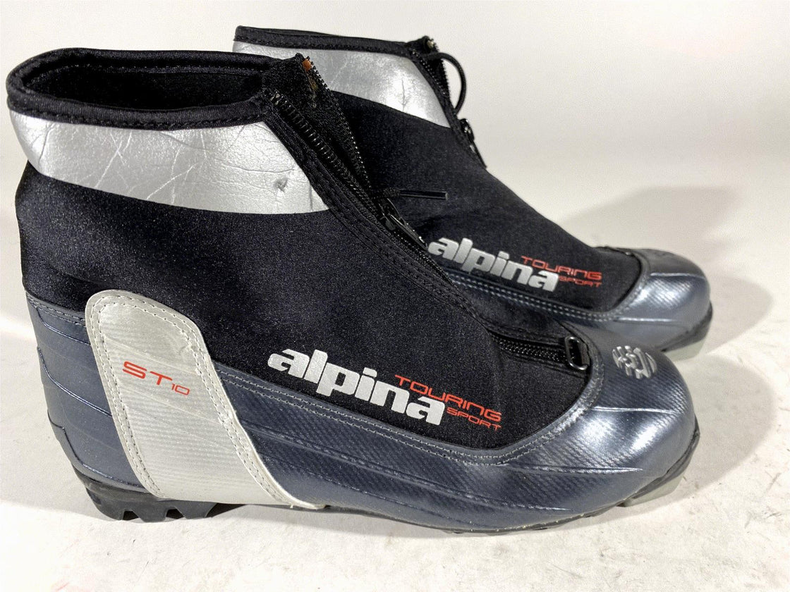 Alpina ST10 Nordic Cross Country Ski Boots Size EU39 US7 for NNN 2891