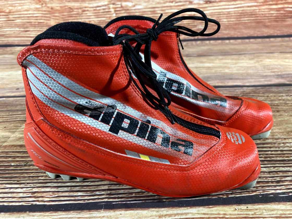 Alpina RCL Racing Nordic Cross Country Ski Boots Size EU38 US6 for NNN