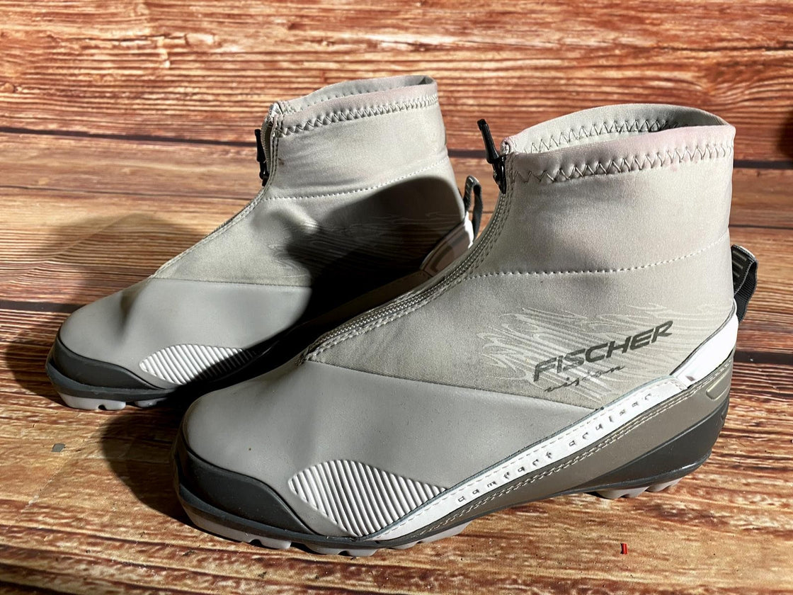 Fischer Vision Classic Nordic Cross Country Ski Boots Size EU38 US6 NNN 1565